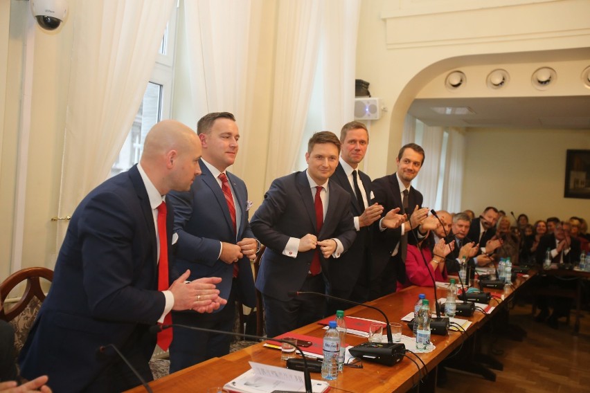 Pierwsza sesja Rady Miasta w Katowicach