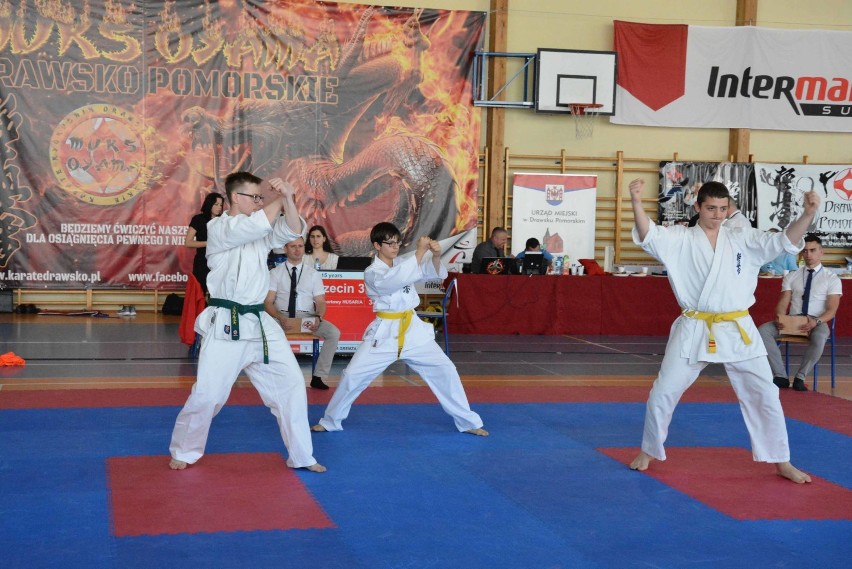 Drawsko Pomorskie. Wojewódzka Olimpiada Młodzieży w Karate Kyokushin.