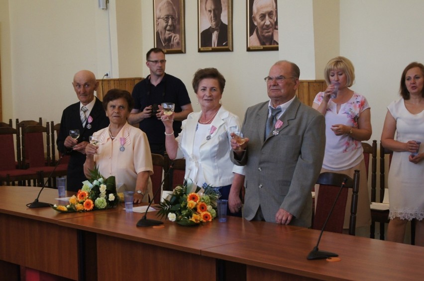 Złote i diamentowe gody w UM w Radomsku (lipiec 2017)