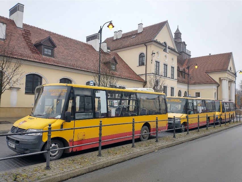 Autobusy GPA pod dworcem Grodzisk Mazowiecki