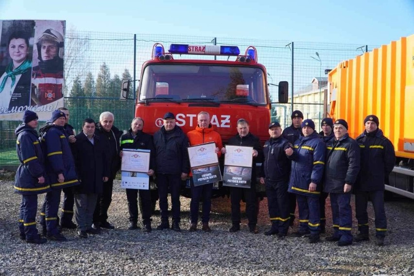 Gmina Łęczyca przekazała drugi wóz ukraińskim strażakom