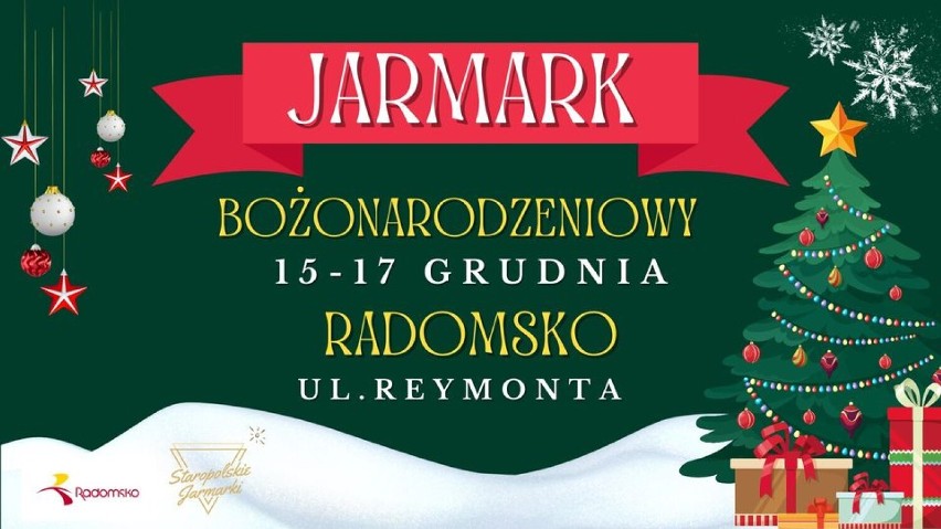 Jarmark Bożonarodzeniowy 2023 w Radomsku. Wystąpią Stanisław Karpiel-Bułecka i Future Folk