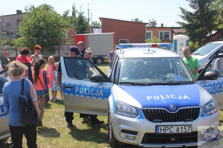 Festyn rodzinny z policjantami w Zbrachlinie