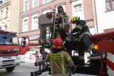 Pożar w Urzędzie Skarbowym w Chełmnie. Strażacy ewakuowali pracownicę. To ćwiczenia! Zdjęcia