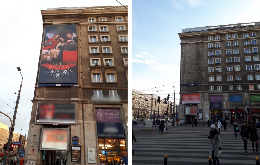 ZDM usuwa nielegalne reklamy z warszawskich ulic. Tylko w styczniu przeprowadzono ponad 1000 kontroli