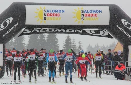 Salomon Nordic Sunday

Tuż przed starem temperatura kręciła...