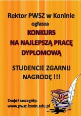 Konkurs na najlepszą pracę dyplomową PWSZ