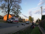 Wypadek motocyklistów w Kolonii Żuchowice w gminie Gorzkowice. Jeden z nich jest ciężko ranny [AKTUALIZACJA]