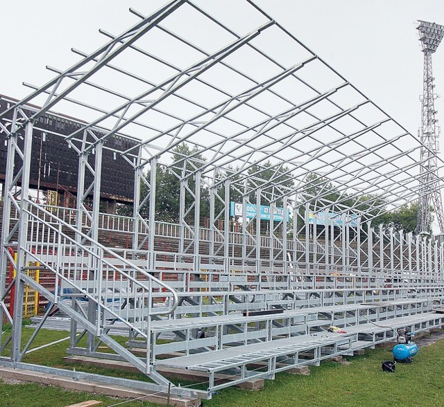 Zanim nowa trybuna na ŁKS zostanie oddana do użytku, mecze będą w Bełchatowie