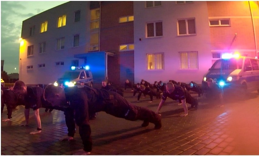 Starogardzcy policjanci włączyli się w #GaszynChallenge FILM, ZDJĘCIA
