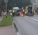 GORZÓW WLKP. Volkswagen bus potrącił dziewczynę na pasach na ul. Wyszyńskiego [ZDJĘCIA]