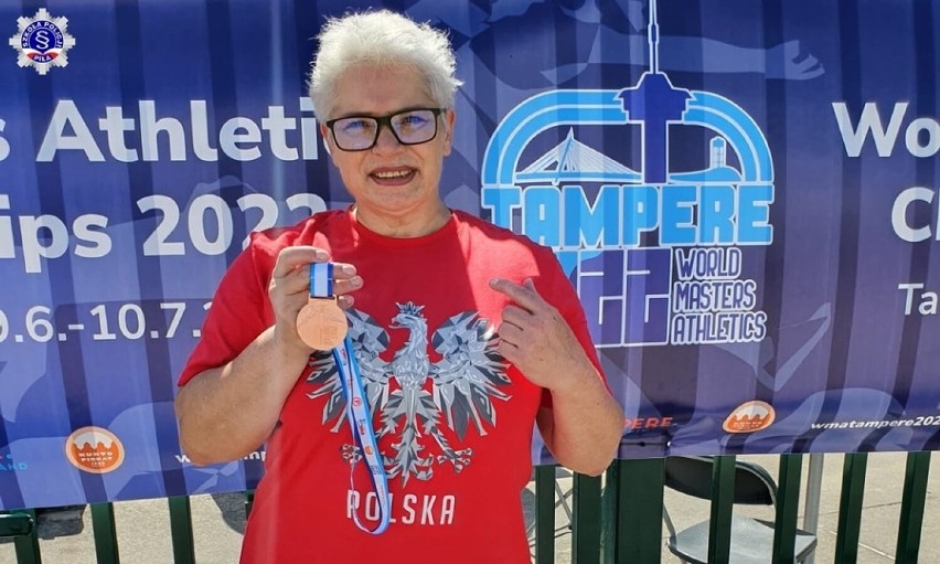 Małgorzata Krzyżan z brązowym medalem mistrzostw świata w rzucie dyskiem