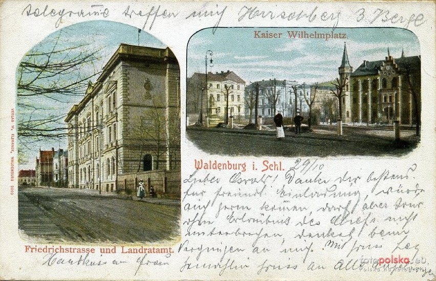 Plac Magistracki w Wałbrzychu przed II wojną światową