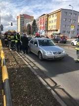 Wypadek trzech aut. Roczne dziecko w szpitalu [ZDJĘCIA]