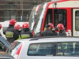 Gdańsk. Zderzenie tramwajów przy dworcu głównym. Opóźnienia na liniach tramwajowych FOTO i WIDEO