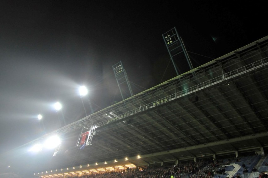 Wisła - Fulham: Awaria prądu podczas meczu [ZDJĘCIA]