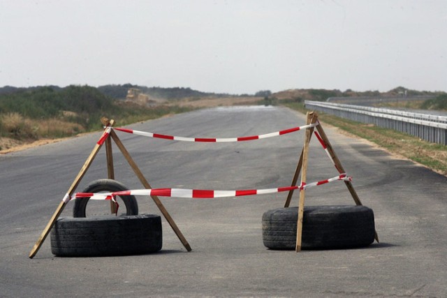 Budowa drogi ekspresowej S3 pod Legnicą.