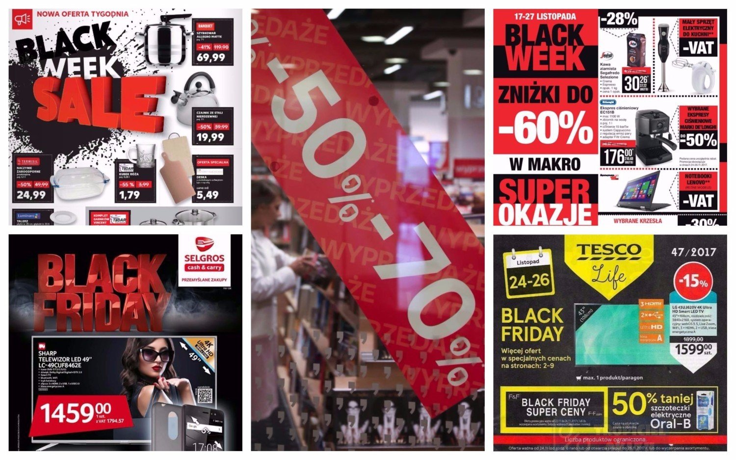 Black Friday 2017. Najlepsze okazje na Czarny Piątek [gazetka Auchan,  Biedronka, Kaufland, Tesco...] | śląskie Nasze Miasto