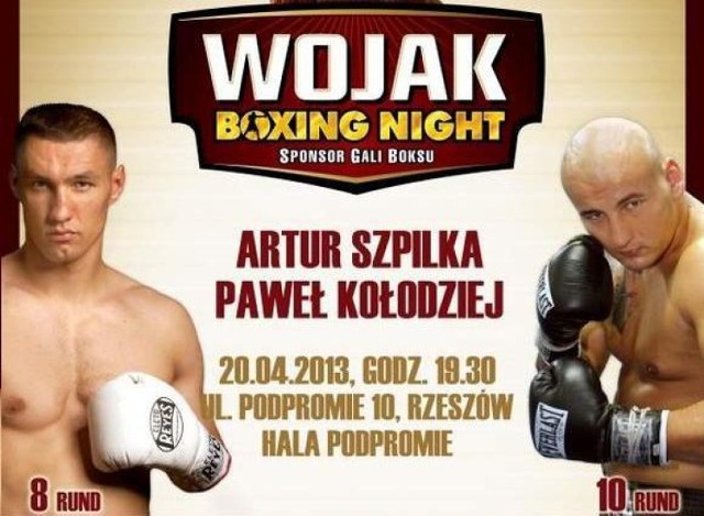 Walką wieczoru gali Wojak Boxing Night będzie starcie Artur ...