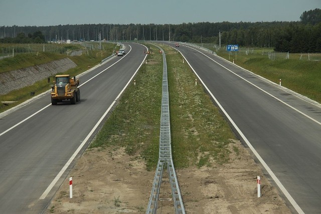 Budowa autostrady A1 pod Kutnem