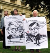 Protest przeciwko dyskryminacji Polaków na Litwie (ZDJĘCIA)