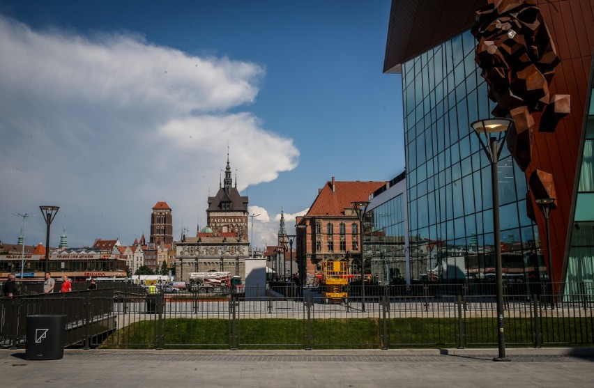 Spacer po Forum Gdańsk dzień przed otwarciem