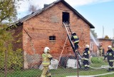 Pożar, zderzenie aut. Kilka interwencji służb w podbydgoskich gminach [zdjęcia]