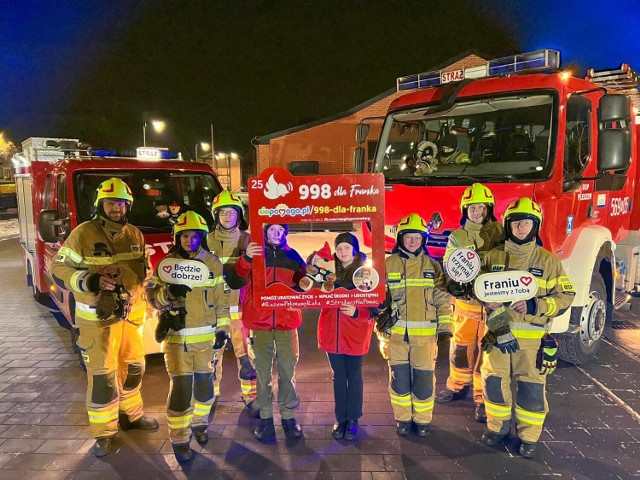 #FotoRAMKAdlaFranka. Strażaków i strażaczki z Pleszewa połączył jeden cel – pomoc 6-letniemu Franiowi Foremnemu