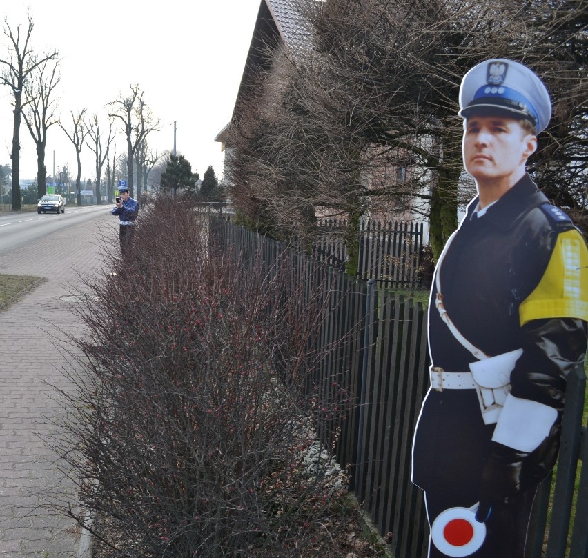 Bojszowy: Atrapa policjanta