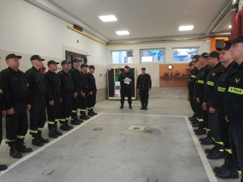 Wyróżnienia i awanse dla złotowskich strażaków 
