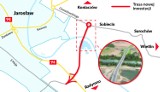 Będzie drugi most na Sanie oraz nowy odcinek drogi w powiecie jarosławskim [MAPA]