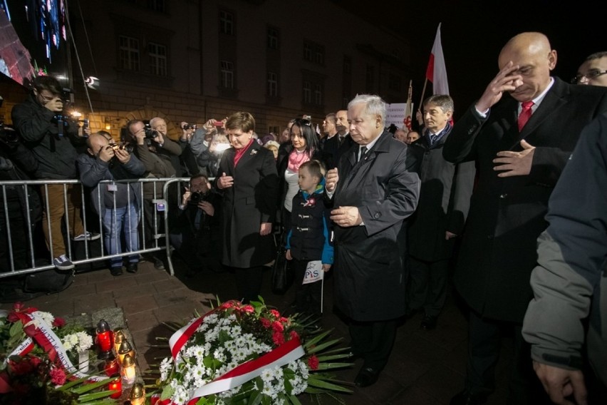 Kraków. Jarosław Kaczyński na Wawelu [ZDJĘCIA]