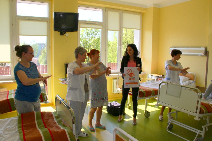 Akcja „Czyste Ręce” w krasnostawskim szpitalu