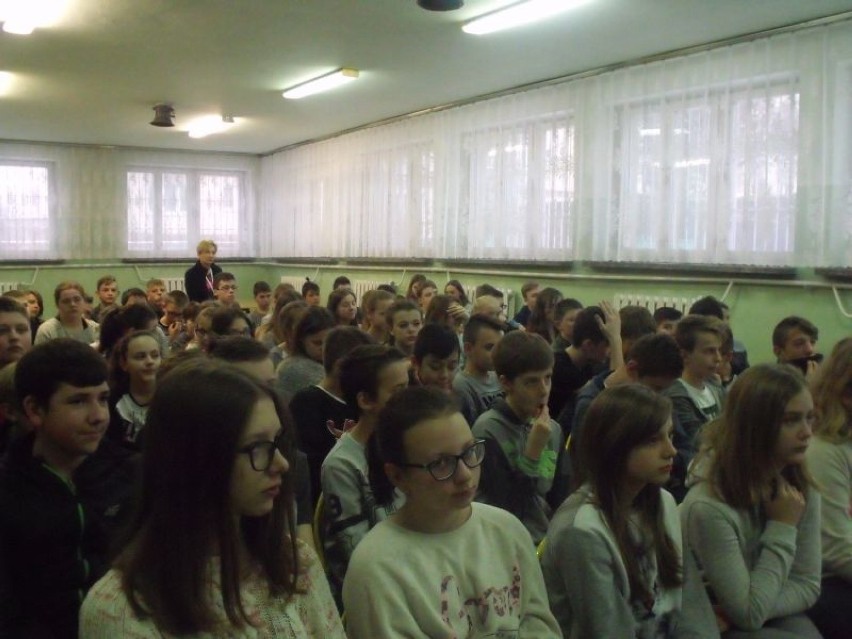 Akcja Stop dopalaczom w Gimnazjum nr 3 w Piotrkowie