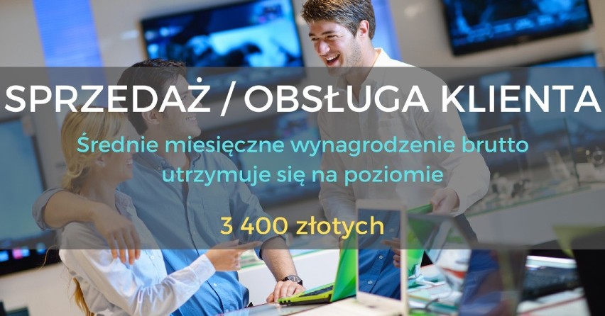 Przeciętne zarobki niektórych w regionie są o ponad 60 proc....