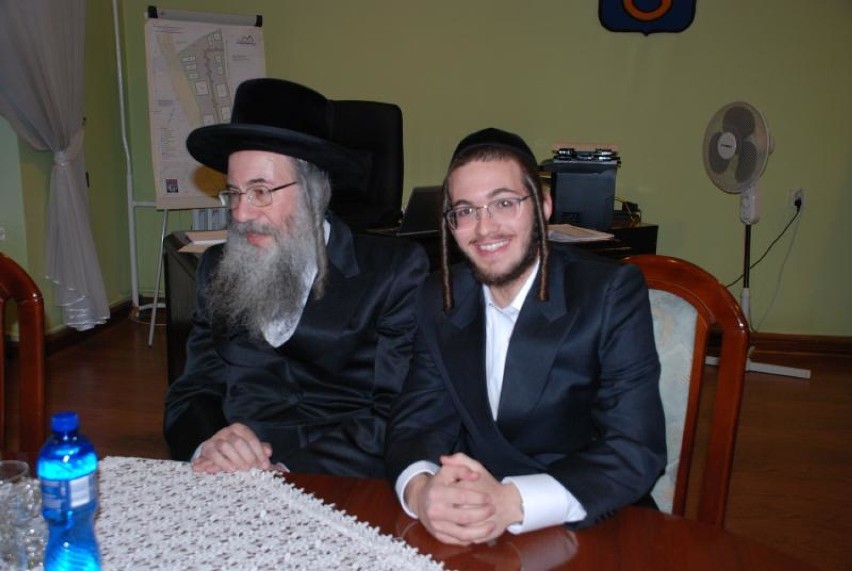 Głuszycę kolejny raz odwiedził David Weiser rabin z Nowego Jorku