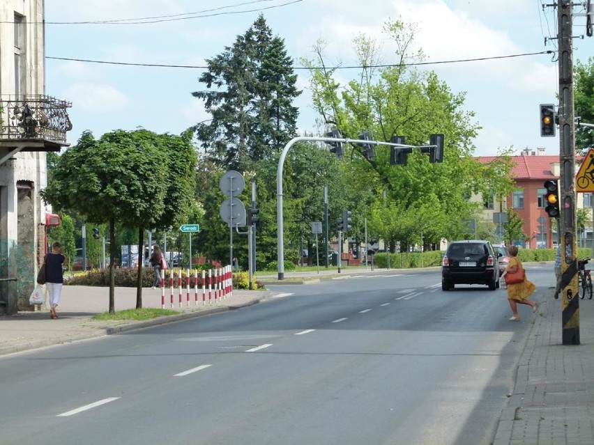 Zduńska Wola. Nie działają światła w centrum miasta