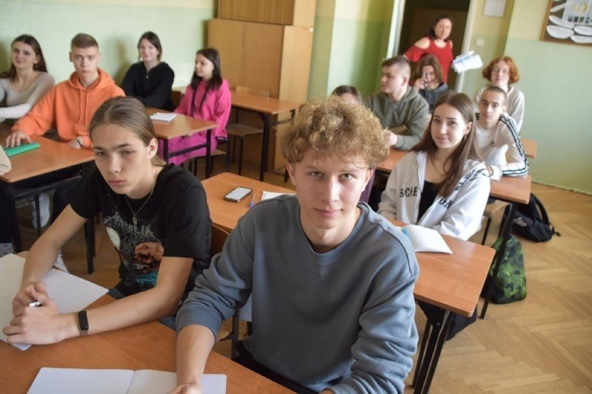 Ukraińscy uczniowie w Zespole Szkół Ogólnokształcących i...