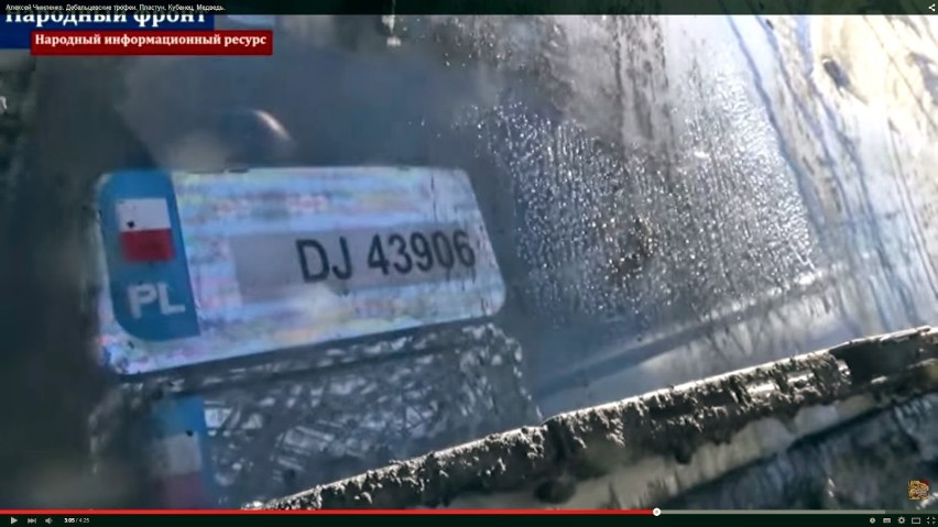 Jelenia Góra. Mitsubishi pajero na jeleniogórskich numerach na wojnie w Donbasie. Skąd się wzięło?