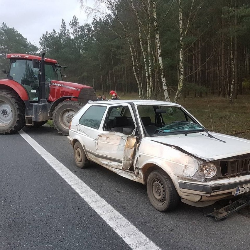 Do zdarzenia doszło dzisiaj rano na drodze krajowej numer...