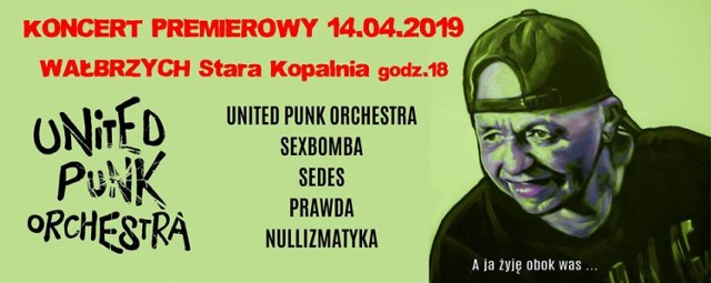 W niedzielę (14 kwietnia) w Starej Kopalni w Wałbrzychu odbędzie się koncert United PUNK Orchestra. Jest hołdem dla Tomka „Siwego” Wojnara. W piątek (12 kwietnia) przypada pierwsza rocznica śmierci wokalisty i gitarzysty Defektu Muzgó