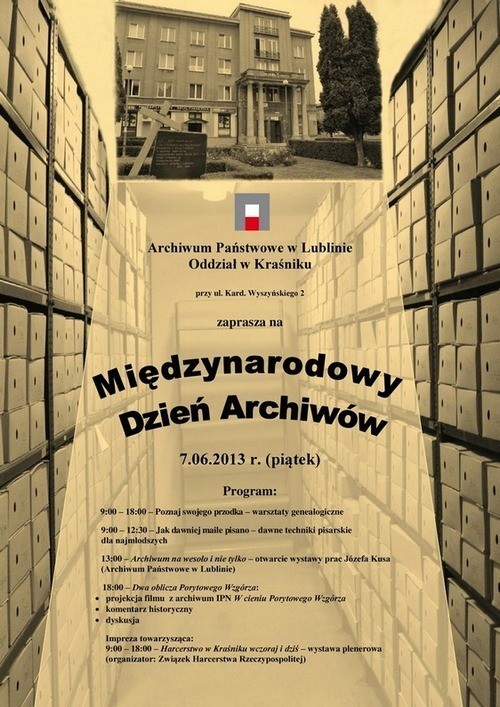 Międzynarodowy Dzień Archiwów w Kraśniku.