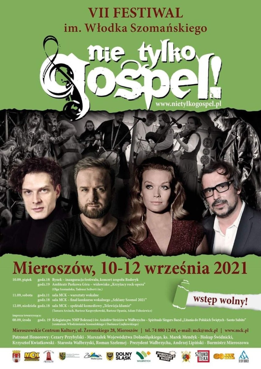 Program VII Festiwalu im. Włodka Szomańskiego "Nie tylko...