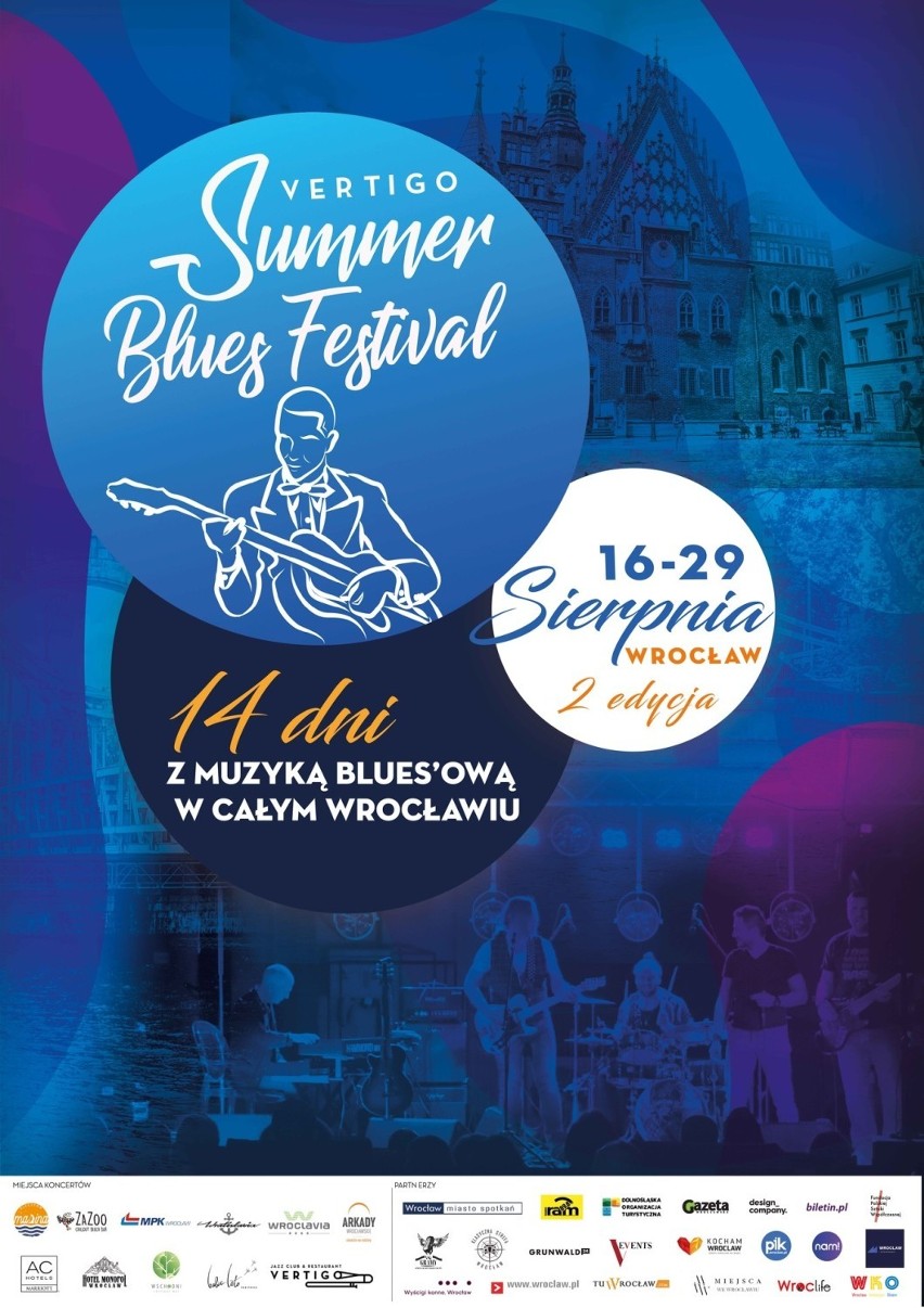 Dzisiaj rusza Vertigo Summer Blues Festival! Czekają nas dwa tygodnie z muzyką bluesową