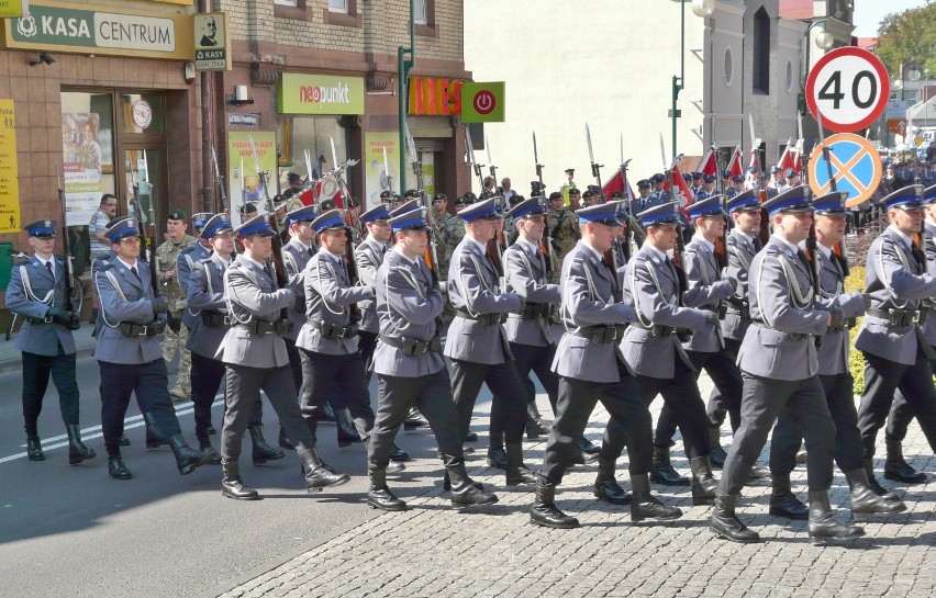 Policja w Lublińcu: Uroczystość nadania sztandaru