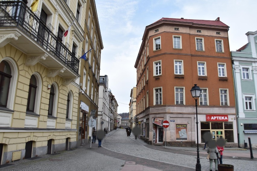 Ulica Gdańska w Wałbrzychu