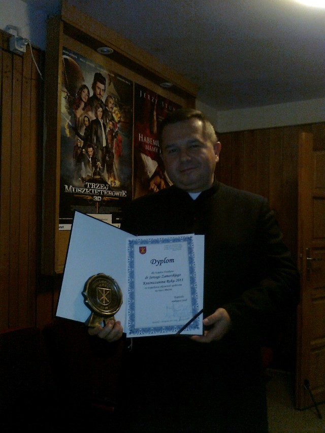 W ubiegłym roku tytuł przyznano księdzu dziekanowi Jerzemu Zamorskiemu.