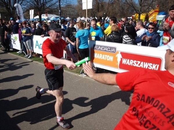 Drużyna z Pajęczna pokonała dystans maratonu