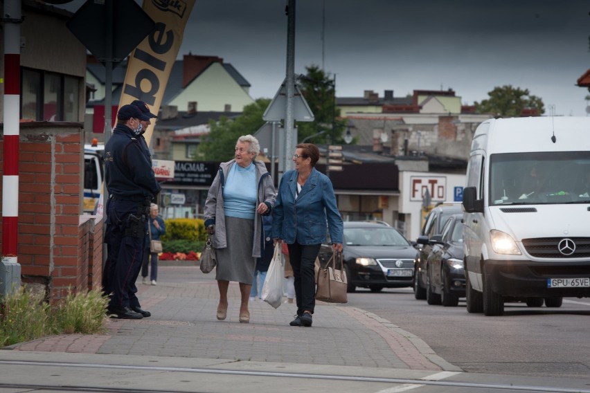 Bezpieczny Przejazd w Pucku - akcję informacyjną prowadzili...