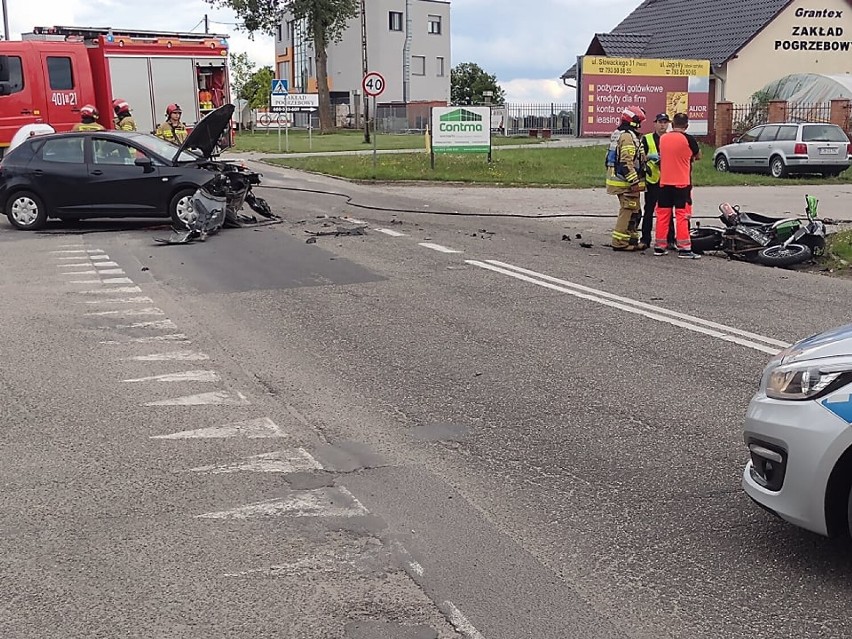 Śmiertelny wypadek w Brzegu 28.08.2021r.